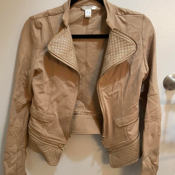 Beige Stylish Jacket, size M - Picture 1 of 2